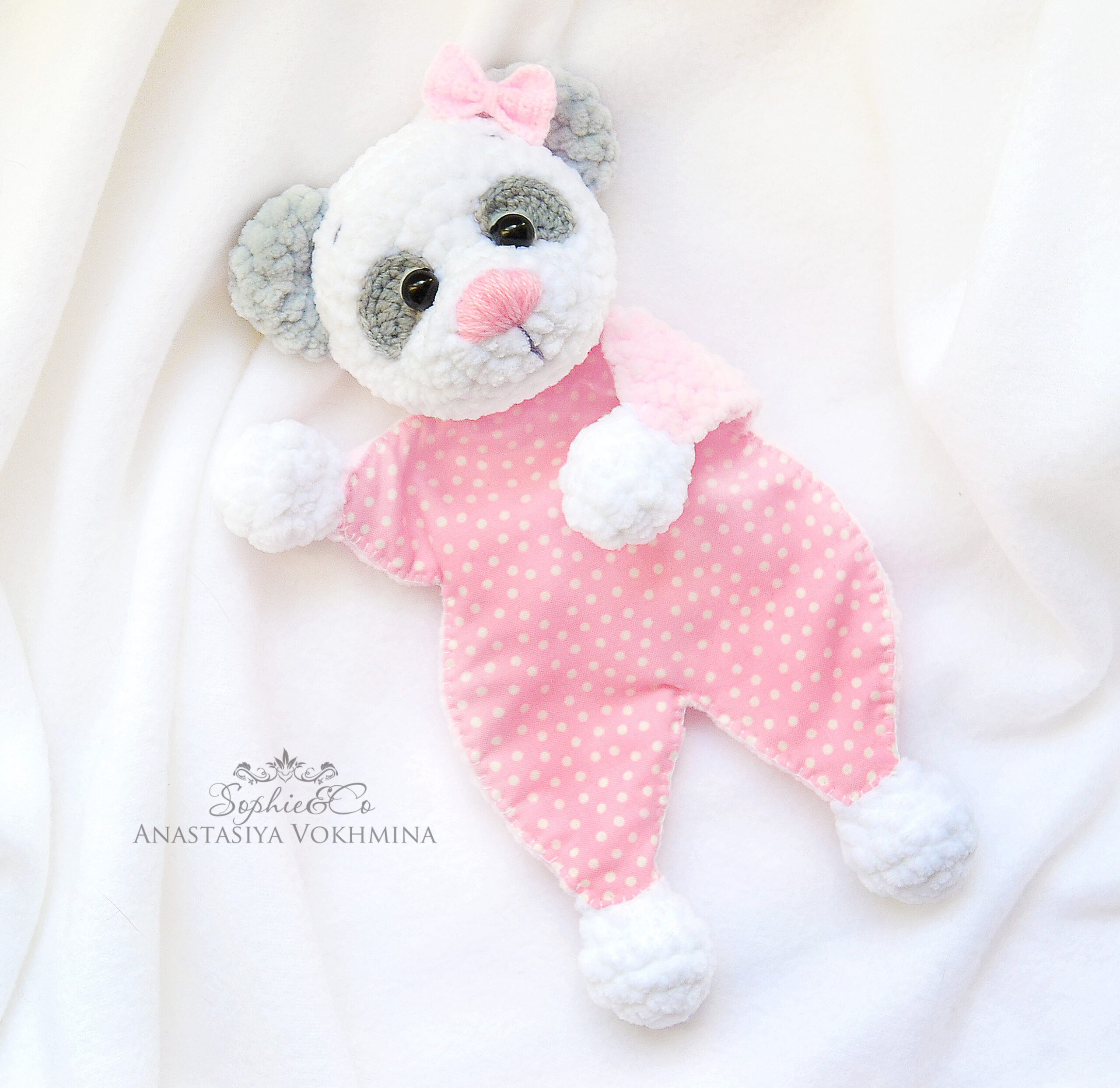 ENGLISH CROCHET PATTERN Baby Lovey - 4 in 1 | Koala, Giraffe, Fox, Panda 2 22 2 scaled