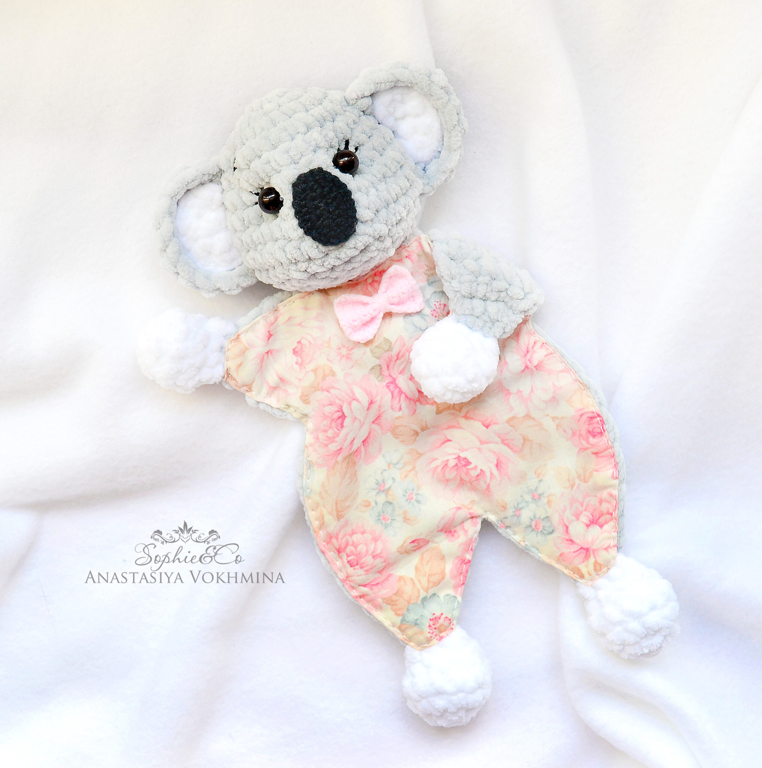 ENGLISH CROCHET PATTERN Baby Lovey - 4 in 1 | Koala, Giraffe, Fox, Panda 3 33 1 scaled
