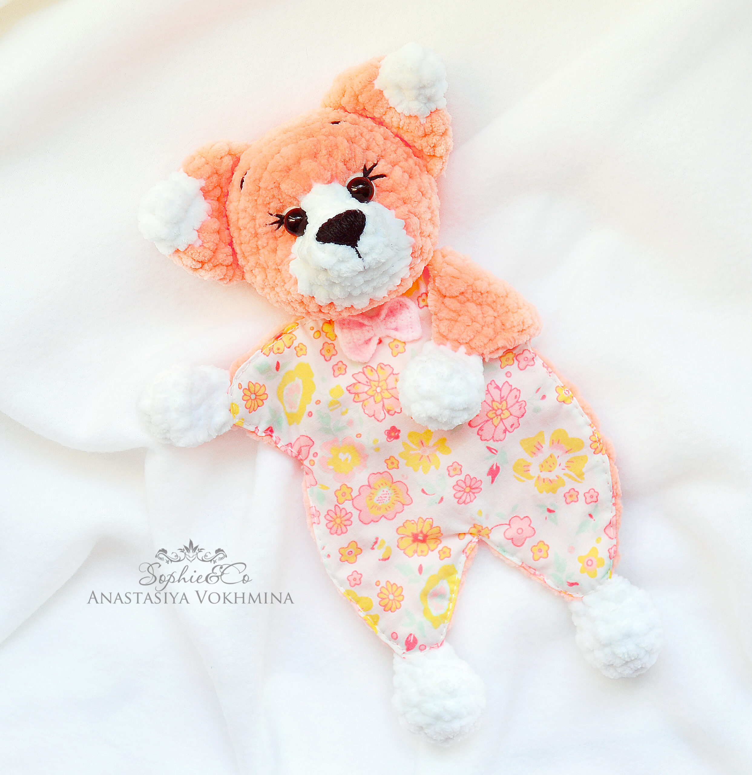 ENGLISH CROCHET PATTERN Baby Lovey - 4 in 1 | Koala, Giraffe, Fox, Panda 4 44 scaled