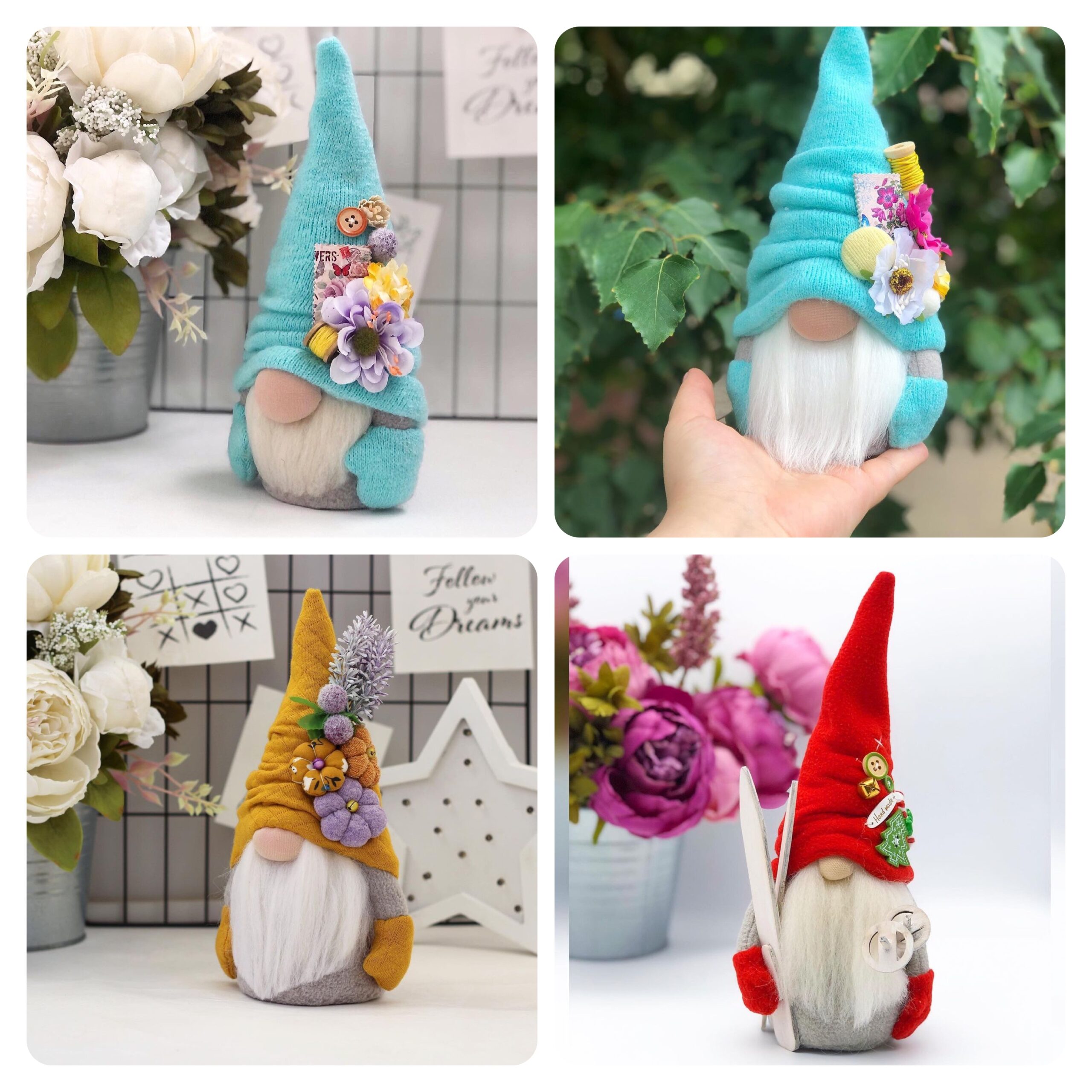 Sewing Kit Mushroom Gnome — Notions Sewing Studio