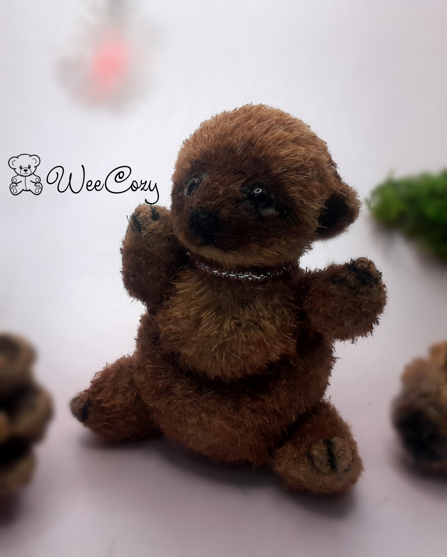 Crochet fox toy, Fennec fox plush, Realistic animal toy