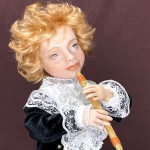 Collectibles-dolls-Boy-flutist