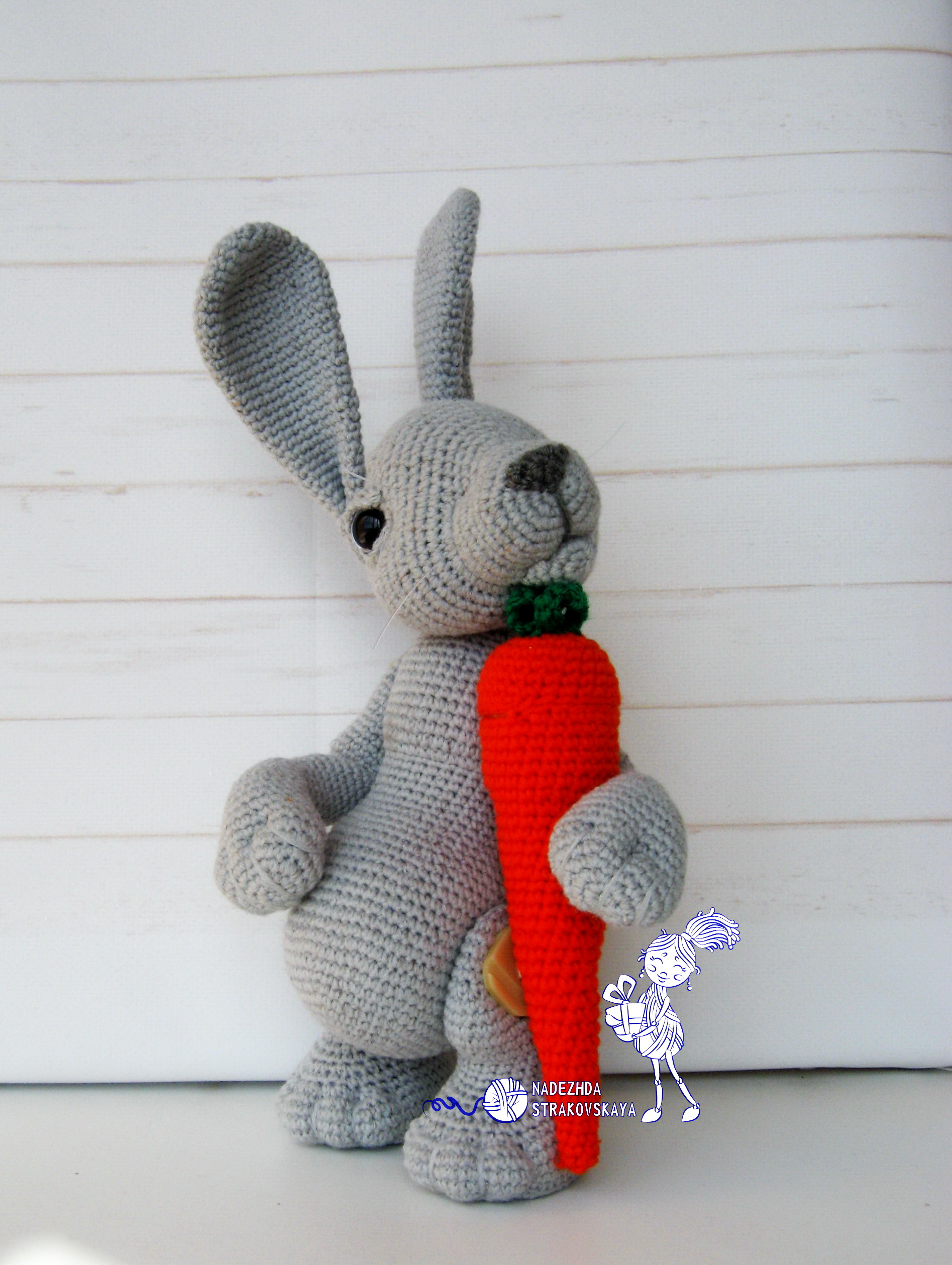 SLY Amigurumi Crochet Fox Doorstop Pattern