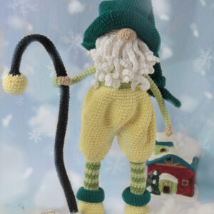 Crocheted Tomte Gnome