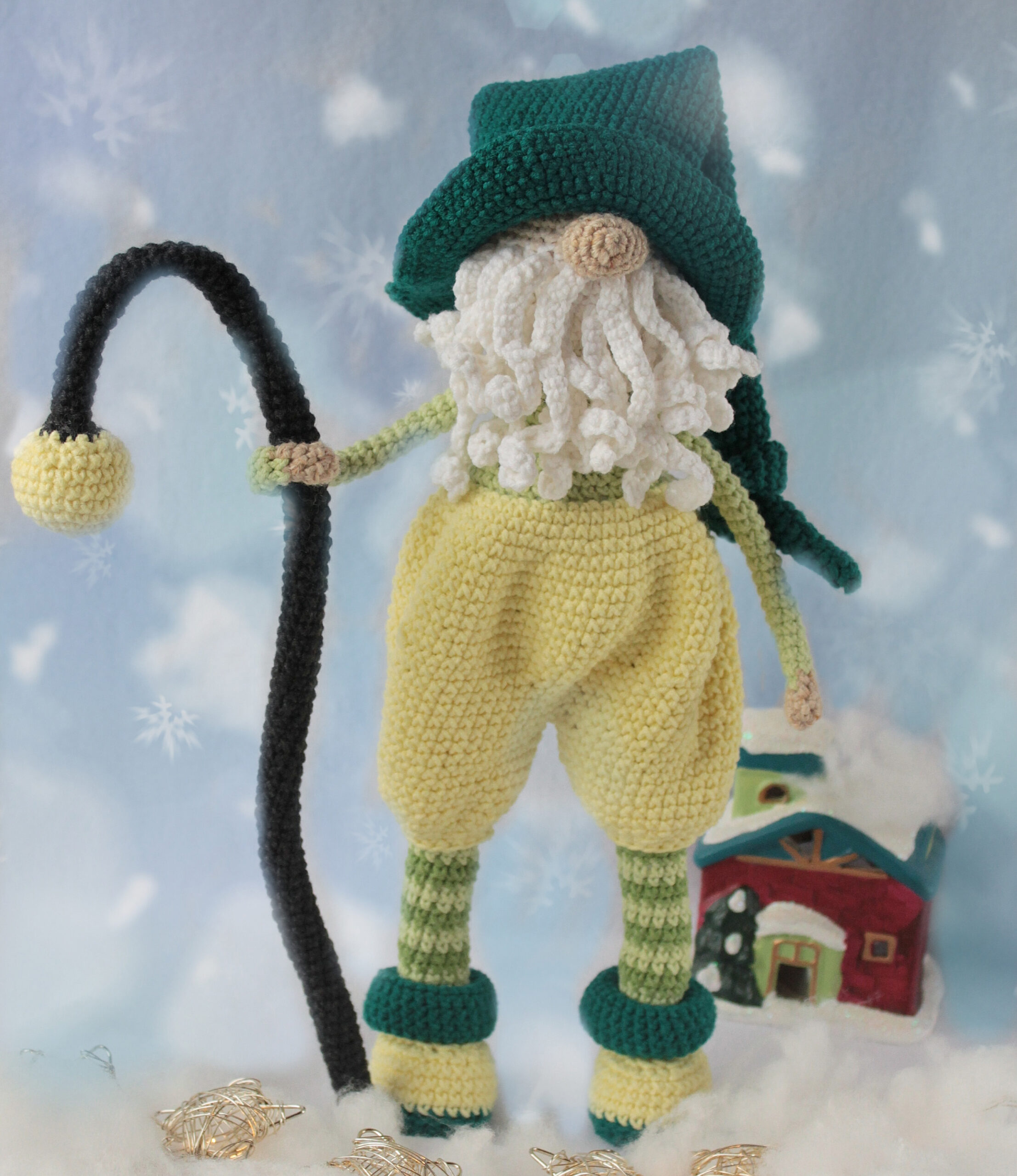 Crocheted Tomte Gnome Crocheted Tomte Gnome