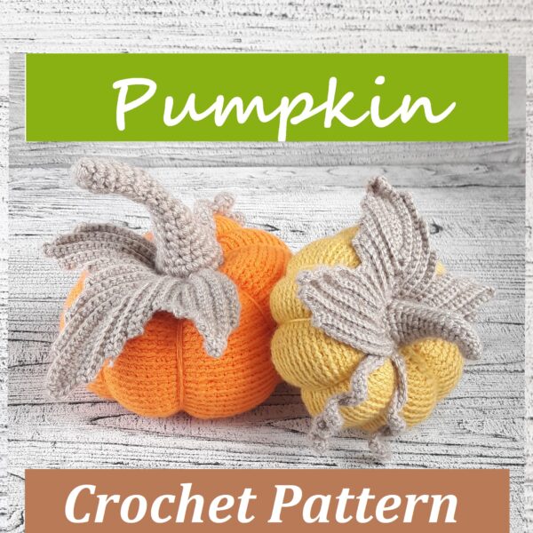 Crocheted pumpkins cute crochet pattern