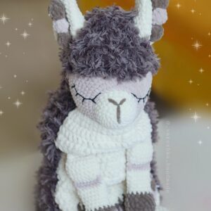 llama pajamas bag