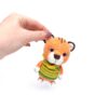 Crochet custom plushie orange tiger