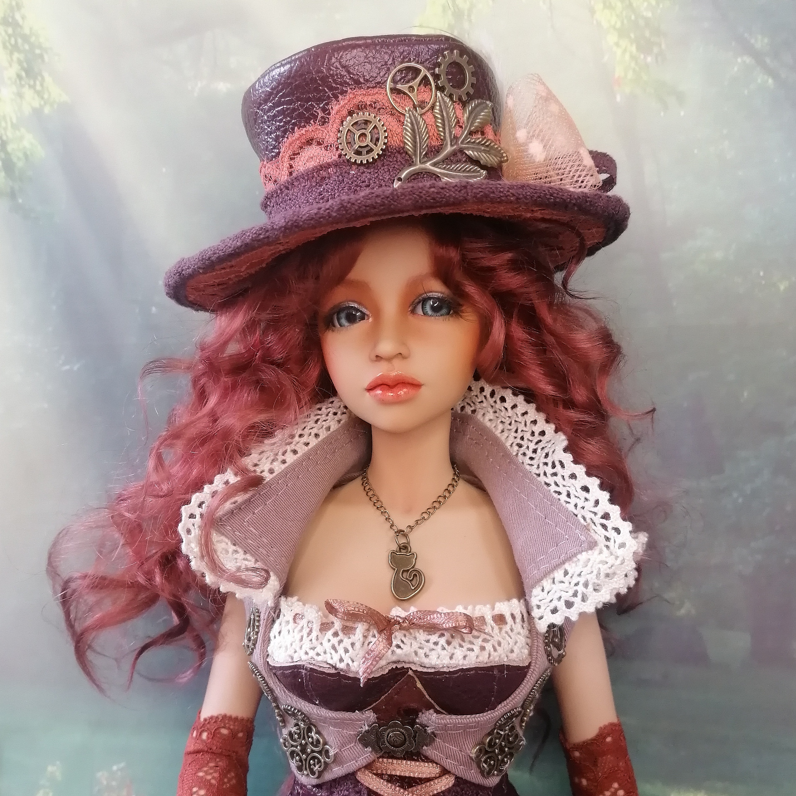 OOAK BJD doll Benny 1/4 43 cm. Full set. Steampunk style - DailyDoll Shop