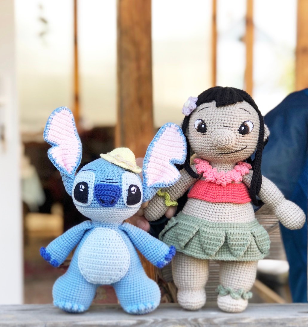 Crochet Mickey and Minnie pattern, amigurumi Disney character PDF -  DailyDoll Shop