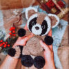Raccoon crochet pattern