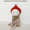 Mushroom Doll Sewing Pattern