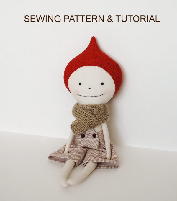 Mushroom Doll Sewing Pattern