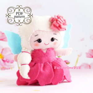 Peony doll pattern