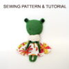 frog sewing pattern tutorial