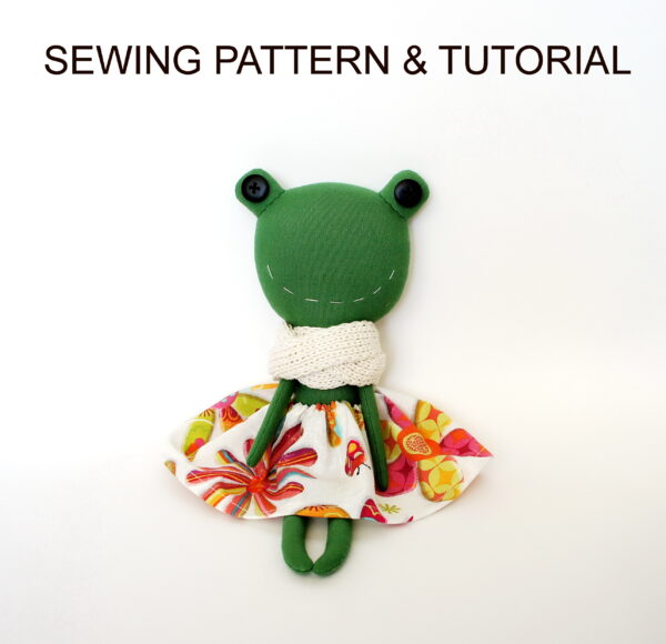 frog sewing pattern tutorial