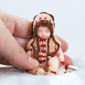 mini poupée reborn poupée bébé ooak poupée réaliste bébés reborns