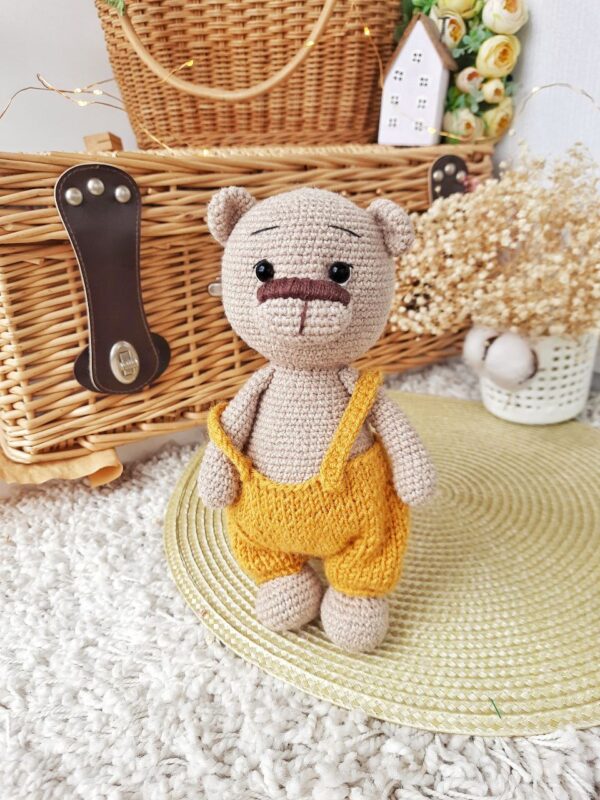 Amigurumi bear crochet pattern