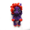 Plush pony purple custom toy OC