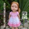 Doll Dress Pdf pattern