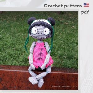 zombie boy girl crochet pattern