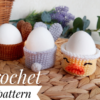 free pattern crochet egg holder