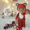 crochet tiger doll