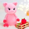 CROCHET PIG PATTERN, Amigurumi pattern plush stuff pig toy, Crochet cut animal