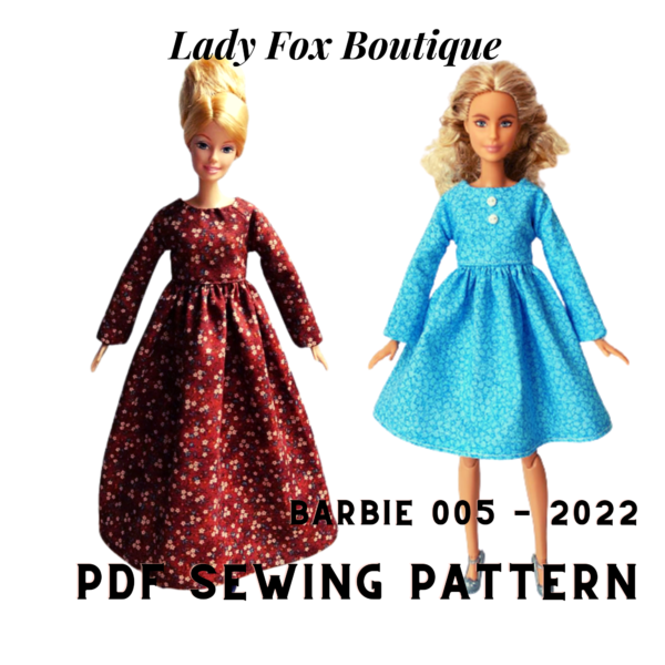 Barbie dress pattern