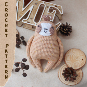 Sloth crochet pattern