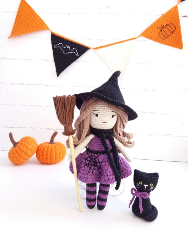 halloween witch doll pattern