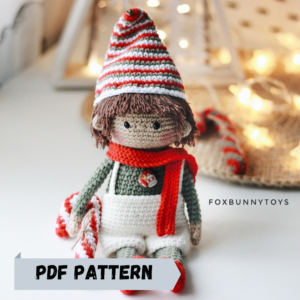 amigurumi-pattern-Christmas-Elf
