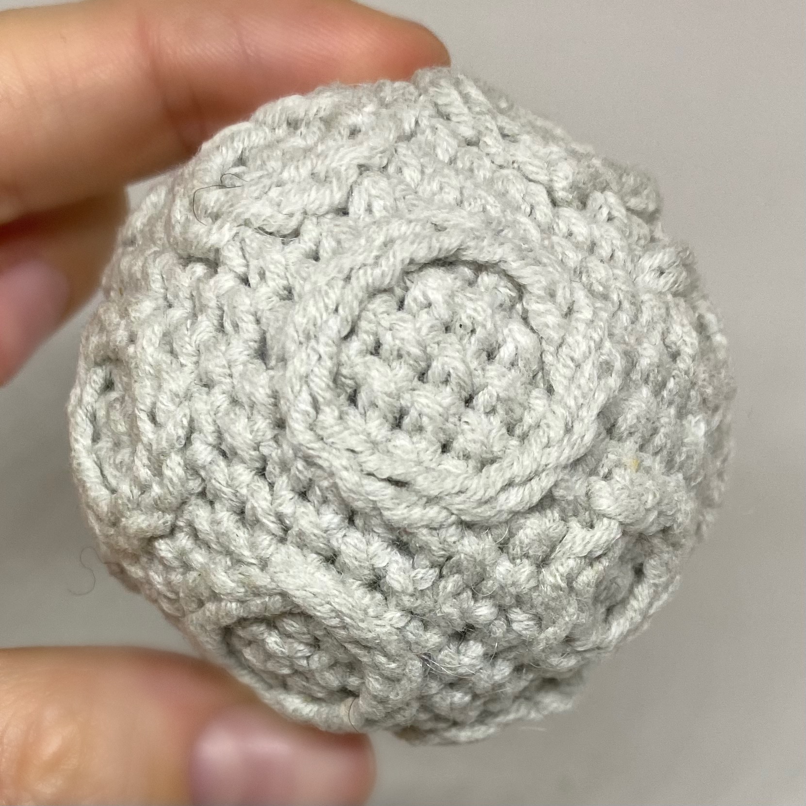 Moon crochet pattern. Amigurumi spece toy foul moon, 6cm