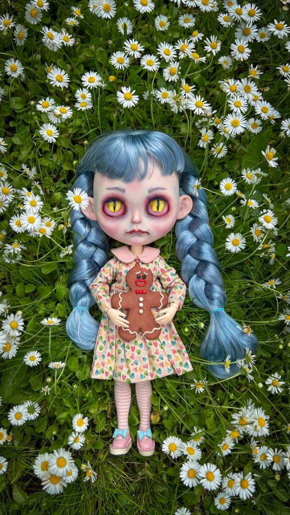 Sweet Demon Seducer Cookie Gingerbread Blythe doll custom 1