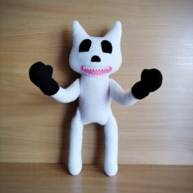 Cartoon Cat White 43 см Soft toy