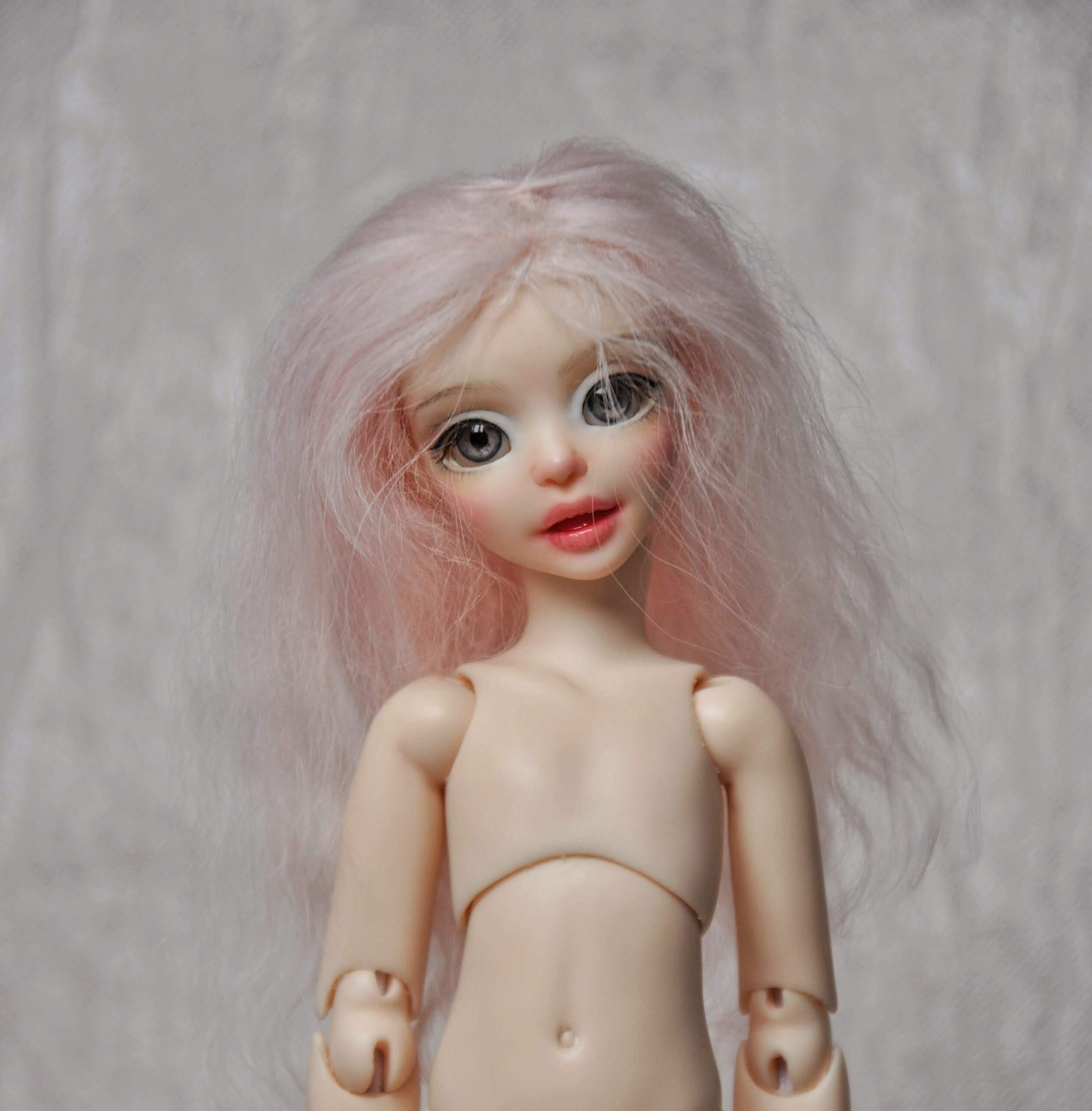 Nude resin balljointed doll. Child BJD. Tiny bjd Squirrel - DailyDoll Shop