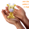 Giraffe crochet pattern