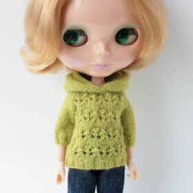 blythe doll clothes, dreen hoodie for doll