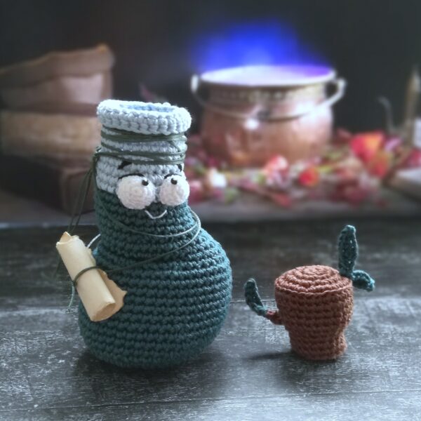 Crochet Magic potion toy pattern