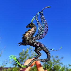 Beautiful handmade dragon.