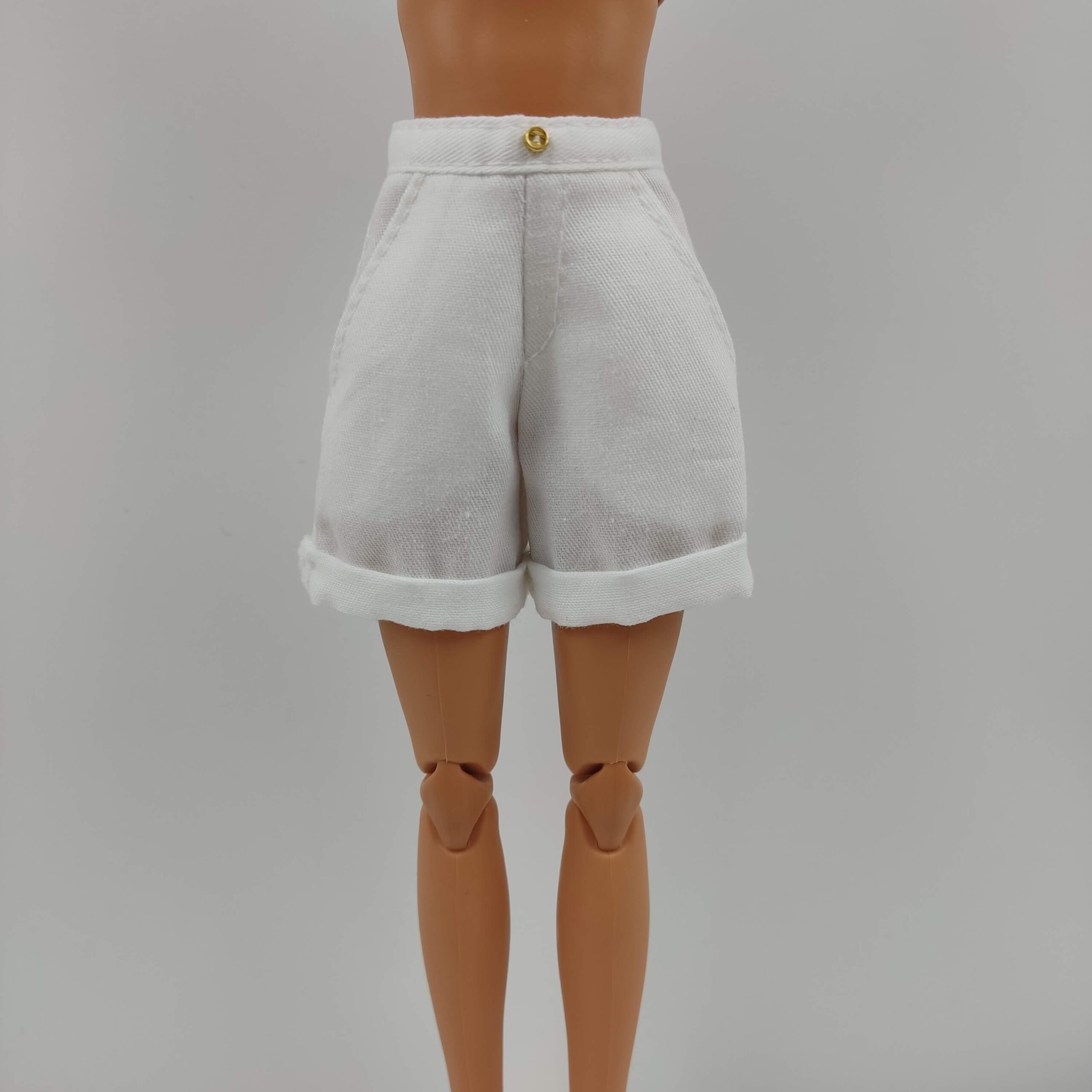 Barbie doll clothes white shorts - Inspire Uplift