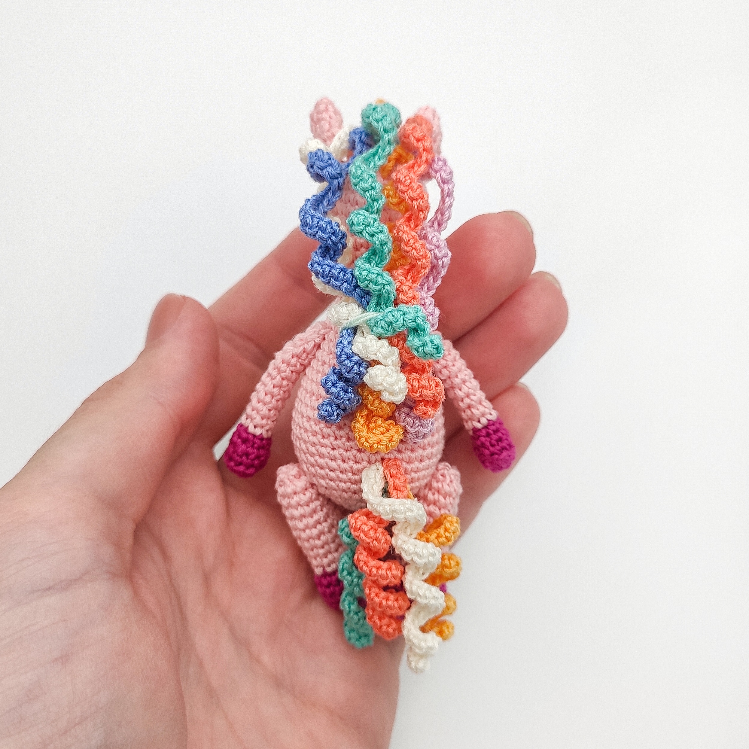 Horse, unicorn or zebra amigurumi toy crochet pattern, PDF in English 7 IMG 20220714 200048 01