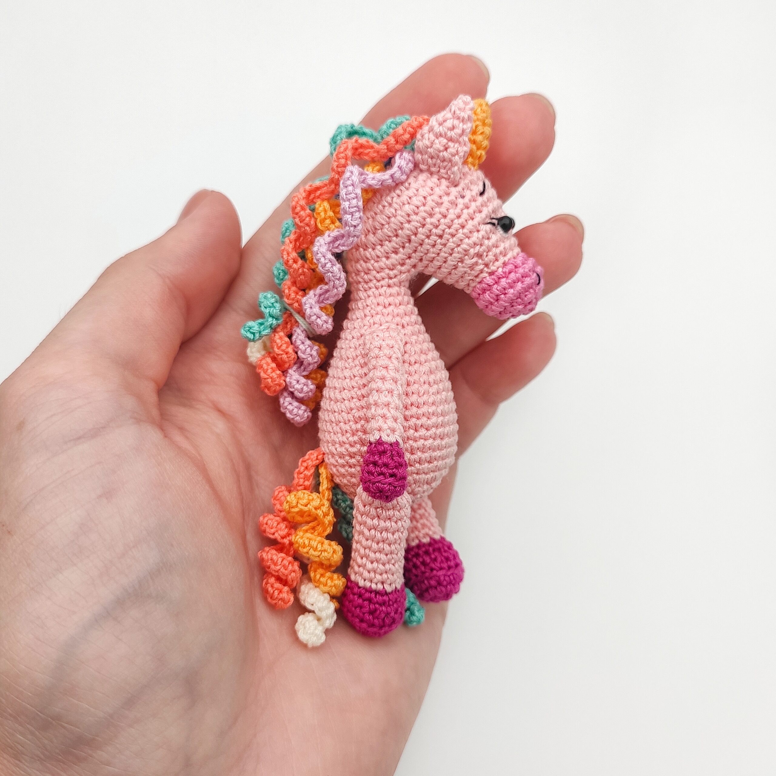 Horse, unicorn or zebra amigurumi toy crochet pattern, PDF in English 8 IMG 20220714 200235 01 scaled