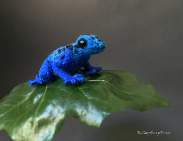 Blue frog