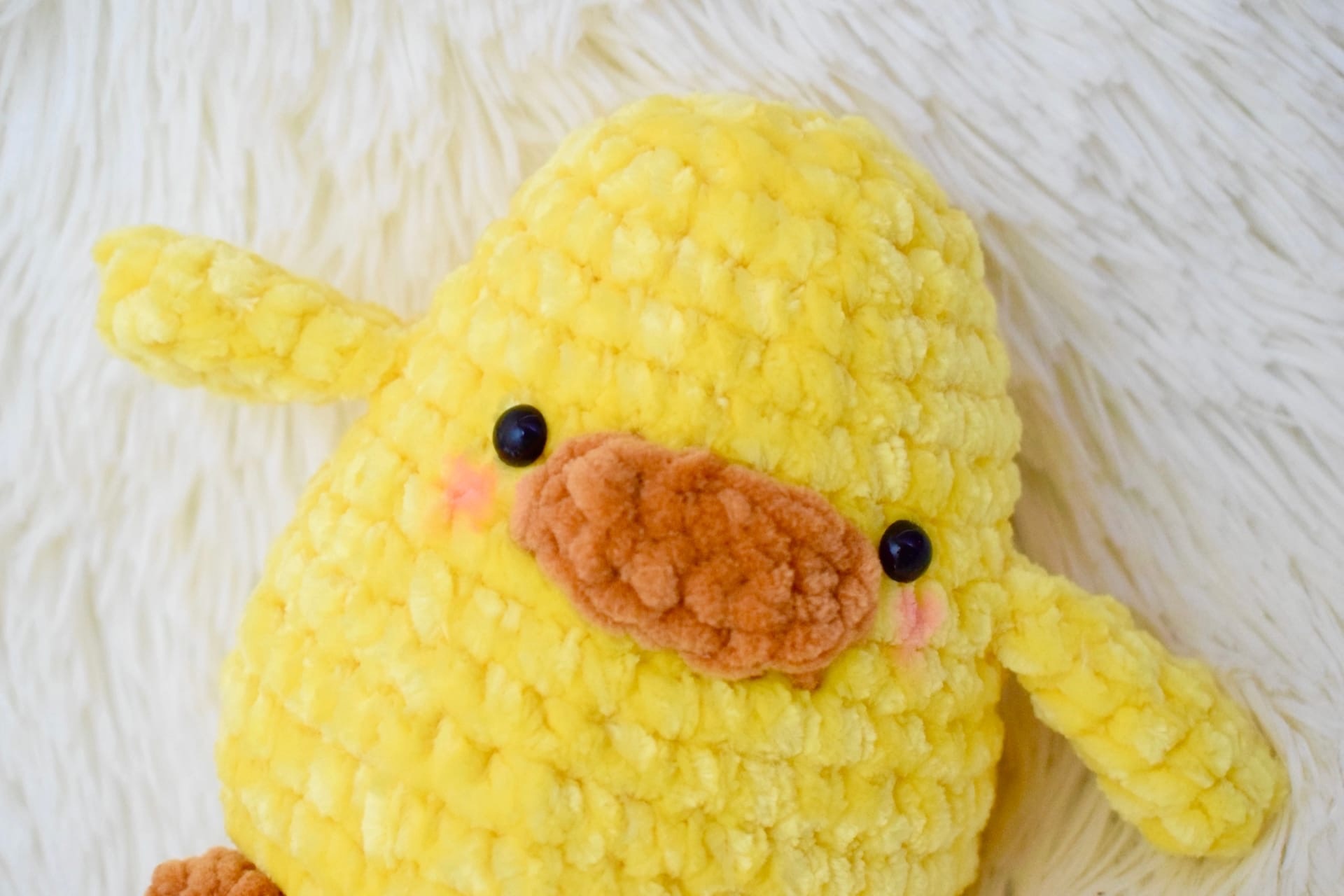 Crochet Chunky Duck Amigurumi Pattern 