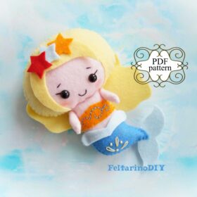 Mermaid sewing pattern