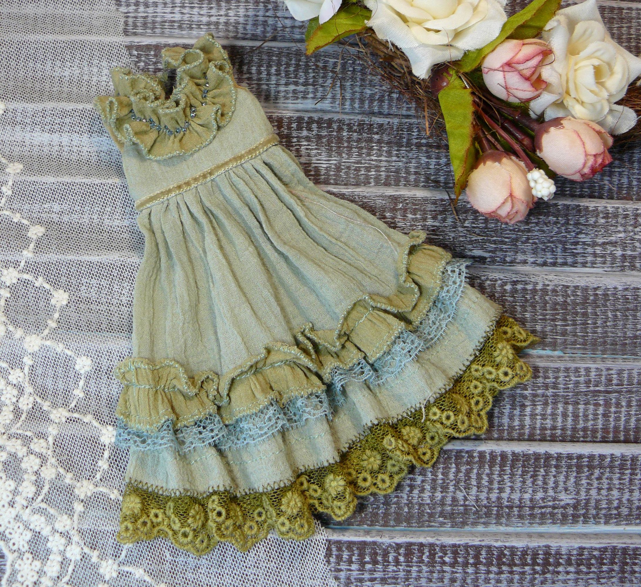 taburete Polinizar interfaz Blythe dress in vintage style