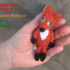 crochet pattern amigurumi fox