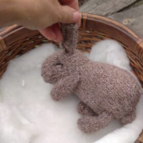 Amigurumi bunny pattern. Bunny doll animal pattern. PDF file