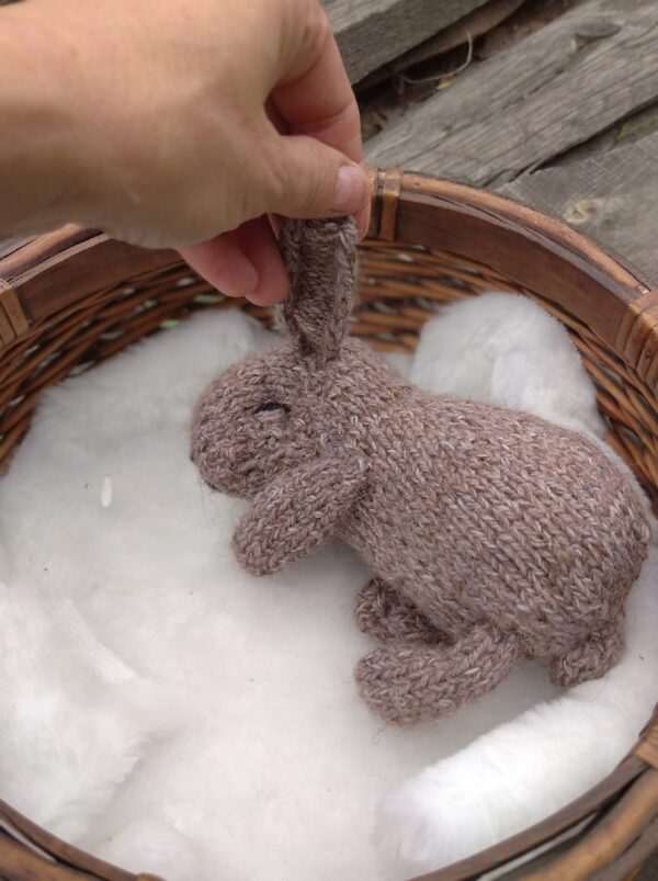 Amigurumi bunny pattern. Bunny doll animal pattern. PDF file
